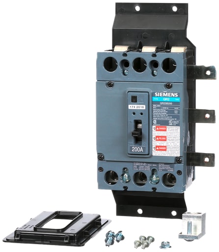 Siemens - Siemens MBKQR3200A 240 Volt 3-Phase Breaker Mounting Kit with Strap, 3 Pole 10KAIC Circuit Breaker