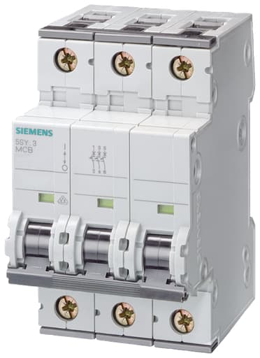 Siemens - Siemens 5SY63307 5SY6 MCB, 3P,48