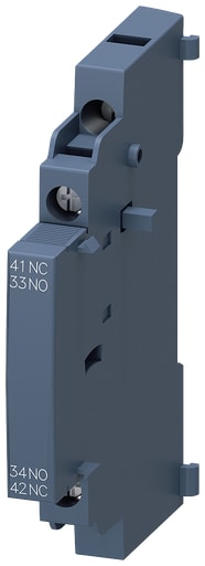 Siemens - Siemens 3RV29011A 1NO 1NC Circuit Breaker Lateral Auxiliary Switch