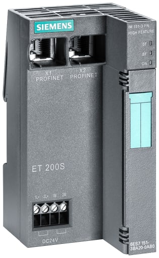 Siemens - Siemens 6ES71513BA230AB0 24 VDC 200 mA Input Mounting Rail Interface Module