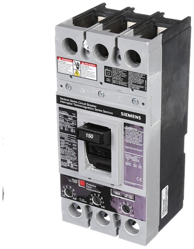 Siemens - Siemens HFXD63B150 3-Pole 150 Amp 600 VAC 25 kA Molded Case Circuit Breaker
