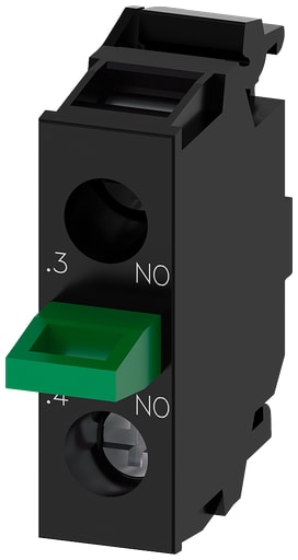 Siemens - Siemens 3SU14002AA101BA0 CONTACT BLOCK,