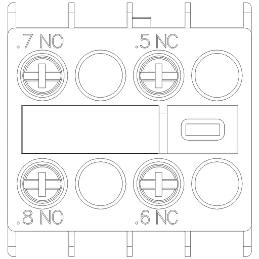 Siemens - Siemens 3RH29111FB11 AUX. SWITCH 1NO+1N