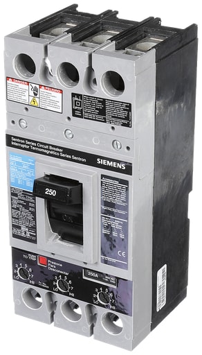 Siemens - Siemens FXD63B250L 3-Pole 250 Amp 600 VAC 22 kA ETI Circuit Breaker