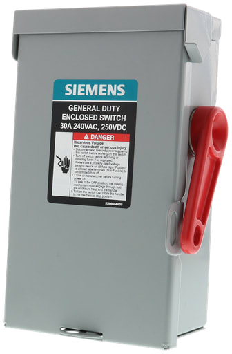 Siemens - Siemens GF221NA GDSS FUS 2P3W 240V 30A