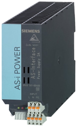 Siemens - Siemens 3RX9501-1BA00 ASI PS,24VDC SUPP
