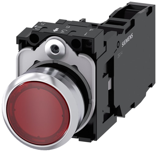 Siemens - Siemens 3SU11520AB201FA0 ILLUMINATED PU