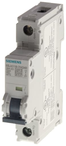 Siemens - Siemens 5SJ4130-8HG40 MCB 5SJ4 1P 240V