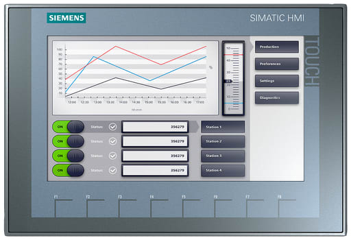 Siemens - Siemens 6AV21232JB030AX0 SIMATIC HMI KT