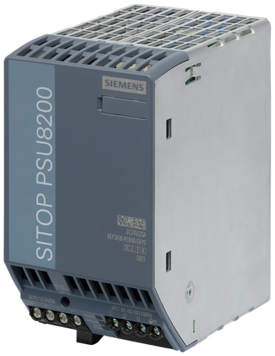 Siemens - Siemens 6EP34368SB000AY0 400 to 500 VAC Input 24 VDC 20 Amp Output Stabilized Power Supply