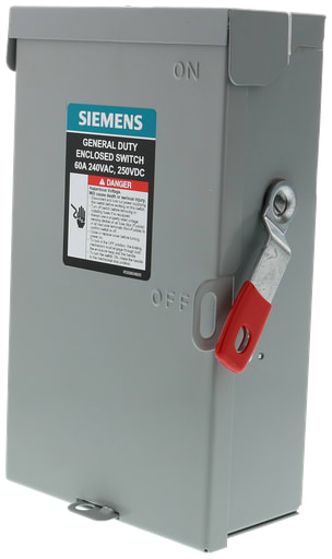 Siemens - Siemens GF322NA GDSS FUS 3P4W 240V 60A NEMA 1 SERIES A