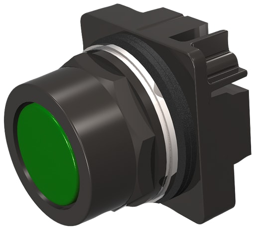 Siemens - Siemens 52BM8A3 PUSHBUTTON,MOM,GRN,FLUS