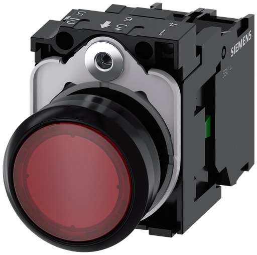 Siemens - Siemens 3SU11020AB201BA0 ILLUMINATED PU