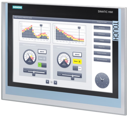 Siemens - Siemens 6AV21240QC020AX1 SIMATIC HMI TP