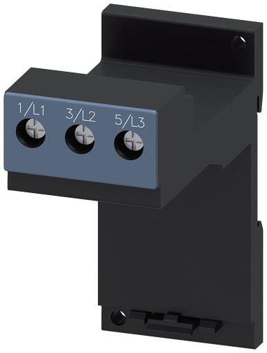 Siemens - Siemens 3RU29263AA01 Size 0 Screw/Snap-On Mount Overload Relay Terminal Bracket