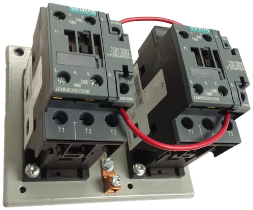 Siemens - Siemens LEN00C006120B 110/120 VAC 6-Pole 6NO Open Electrically Held Lighting Contactor