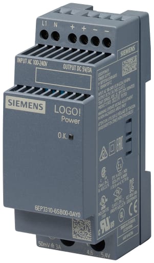 Siemens - Siemens 6EP33106SB000AY0 LOGO POWER SUP