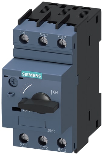 Siemens - Siemens 3RV24111KA10 MSP Size S00 9 to 12.5 Amp Screw Connection Circuit Breaker for Transformer
