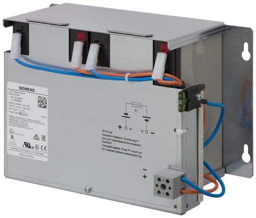 Siemens - Siemens 6EP19356MF01 DC UPS BATTERY 25A