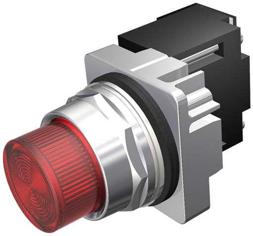 Siemens - Siemens 52PL4E2XB PILOT LIGHT,RED,FV,LE