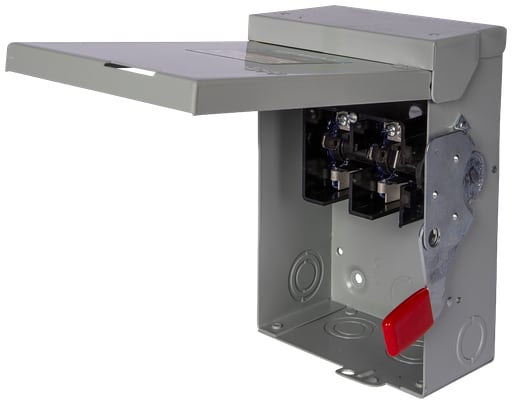Siemens - Siemens LF211N 120/240 VAC 30 Amp 2-Pole 3-Wire NEMA 1 General Duty Fusible Safety Switch