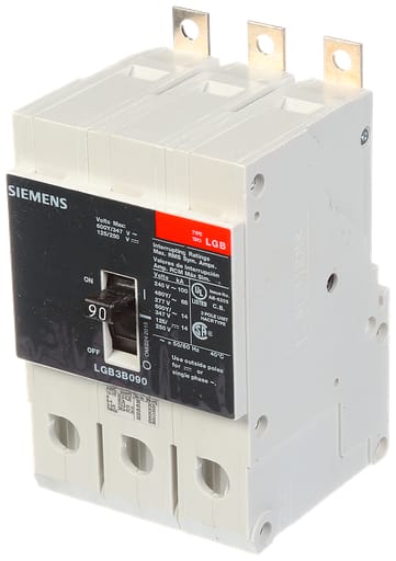 Siemens - Siemens LGB3B090B BRKR LGB 90A 3P 480Y