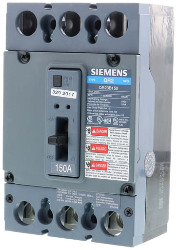 Siemens - Siemens QR23B150 QR MCCB,10kA@24