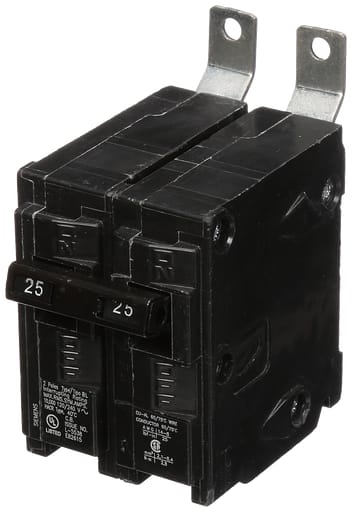 Siemens - Siemens B225 2-Pole 25 Amp 120/240 Volt 10 K Circuit Breaker