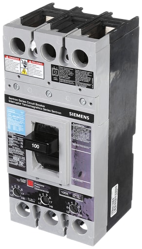 Siemens - Siemens FXD62B100 FD MCCB,22kA@6
