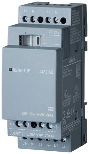 Siemens - Siemens 6ED10551MM000BA2 LOGO AM2 AQ, 2
