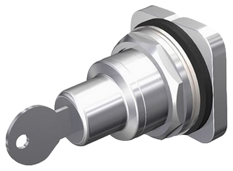 Siemens - Siemens 52SC6AE 30 mm 2-Position Chrome Metal Bezel Maintained Non-Illuminated Selector Switch
