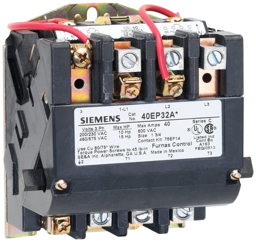 Siemens - Siemens 40EP32AA CONTACTOR, SZ1.75,3PH,