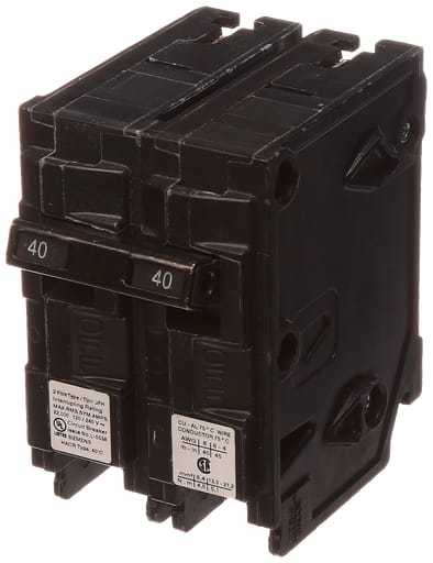 Siemens - Siemens Q240 2-Pole 120/240 VAC 40 Amp 10 kA Plug-In Common Trip Circuit Breaker