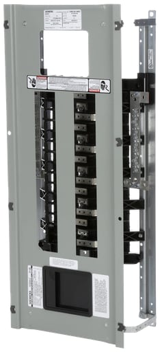 Siemens - Siemens P1E30MC250CT 480 Star/277 Volt 250 Amp 3-Phase 4-Wire Copper Bus Convertible Main Panelboard Interior