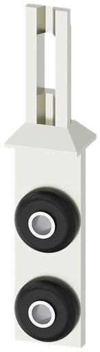 Siemens - Siemens 3SE5000-0AV01 75.6 x 15 mm Die-Cast Zinc Standard Interface Position Switch Actuator
