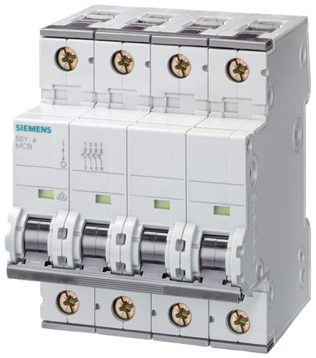 Siemens - S-A 5SY4463-8 SUP PTOR 5SY4 4P 480V