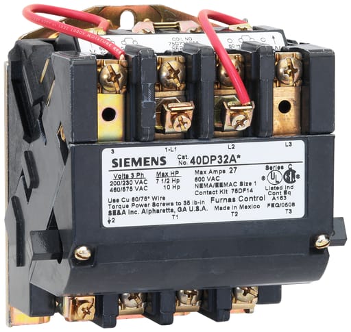 Siemens - Siemens 40CP32AA CONTACTOR, SZ0,3PH,OPN