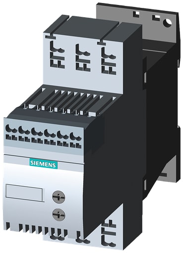 Siemens - Siemens 3RW30182BB04 SOFTSTART, 17A,3/3