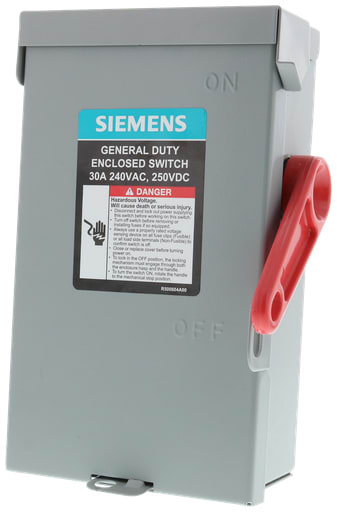 Siemens - Siemens GF321NA GDSS FUS 3P4W 240V 30A