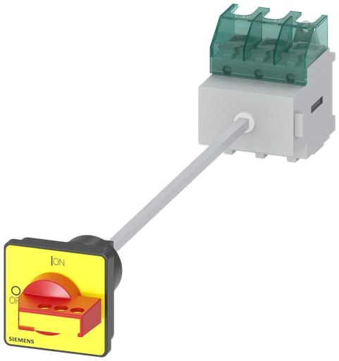 Siemens - SIEM 3LD2517-0TK13 DISC SW 63A DOOR ROT HDL DEFEAT R/Y 3P