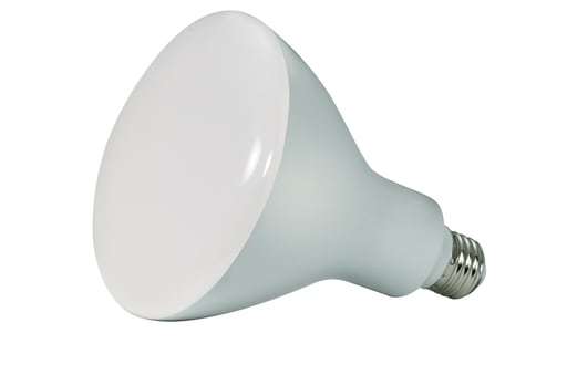 Satco Products, Incorporated - Satco S9640 16.5 Watt; LED BR40; 4000K; 103 deg. Beam Angle; Medium base; 120 Volt; Dimmable