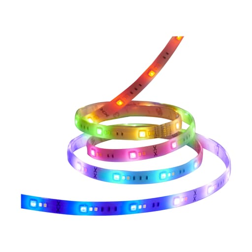 Satco Products, Incorporated - Satco S11264 8 Watt; 3FT; Extension; LED; RGBW Strip Light; Starfish IOT; 120 Volt; 800 Lumens