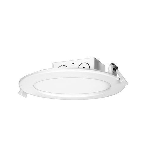 Satco Products, Incorporated - Satco S39062 11.6 watt LED Direct Wire Downlight; Edge-lit; 5-6 inch; 3000K; 120 volt; Dimmable