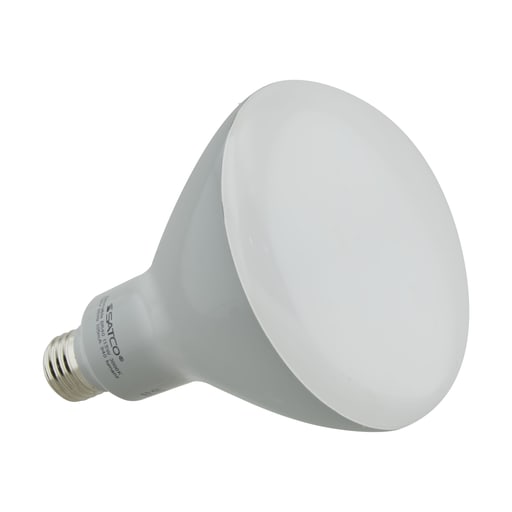Satco Products, Incorporated - Satco S9635 11.5 Watt; LED BR40; 3000K; 103 deg. Beam Angle; Medium base; 120 Volt; Dimmable