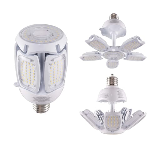 Satco Products, Incorporated - Satco S39769 75 Watt LED HID Replacement; 5000K; Mogul Extended base; Adjustable Beam Angle; Type B Ballast Bypass;100-277 Volt