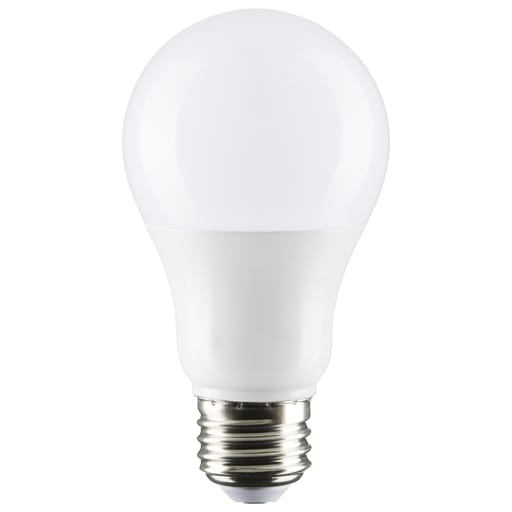Satco Products, Incorporated - Satco S29837 9.8 Watt; A19 LED; 3500K; Medium base; 220 deg. Beam Angle; 120 Volt