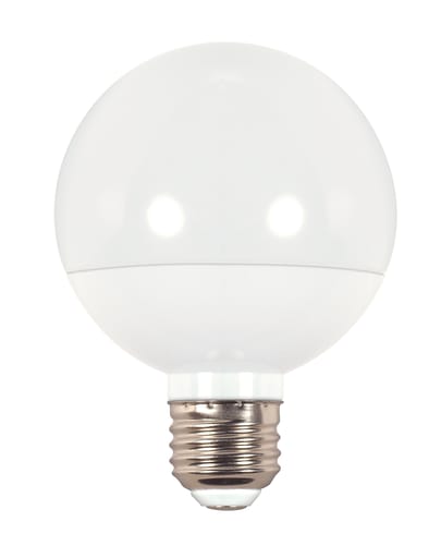 Satco Products, Incorporated - Satco S9200 6 Watt; G25 Globe LED; 2700K; Medium base; 120 Volt