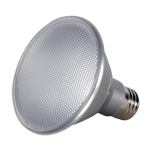 Satco Products, Incorporated - Satco S9424 13 Watt PAR30 Short Neck LED; 5000K; 60 deg. Beam Angle; Medium base; 120 Volt