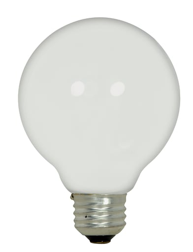 Satco Products, Incorporated - Satco S2438 43 Watt; Halogen; G25; White; 1000 Average rated hours; 750 Lumens; Medium base; 120 Volt