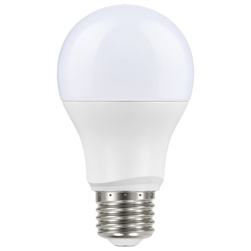 Satco Products, Incorporated - Satco S11421 8 Watt; A19 LED; Dusk to Dawn; 2700K; Medium base; 200 deg. Beam Angle; 120 Volt